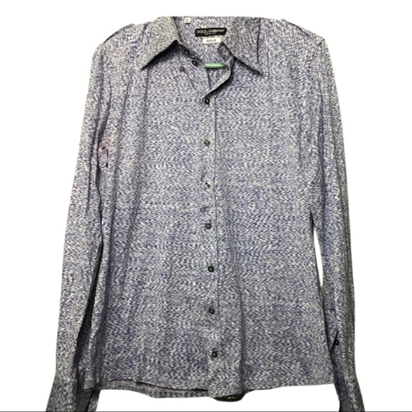 Dolce & Gabbana Tops - EUC DOLCE & GABBANA BUTTON DOWN BLOUSE.